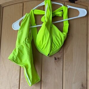 Victoria's Secret Neon Green Bikini
